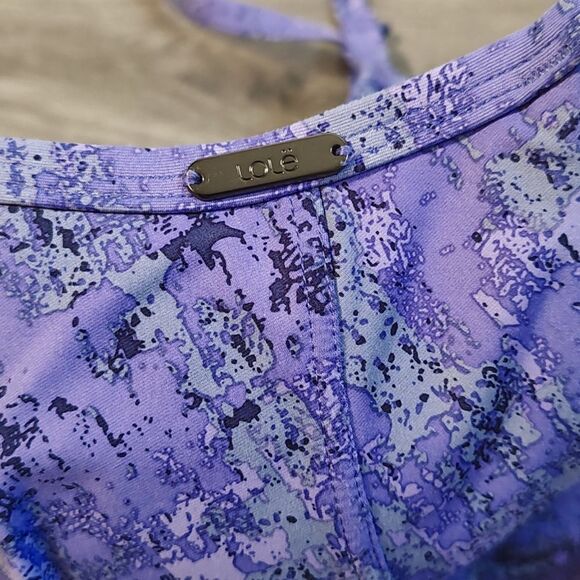 Lole‎ Size Small Women's Adjustable Spaghetti Strap Tankini Top - Picture 2 of 9